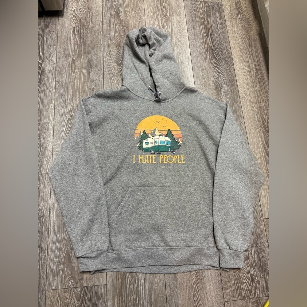 Jerzees NuBlend Gray Sweatshirt